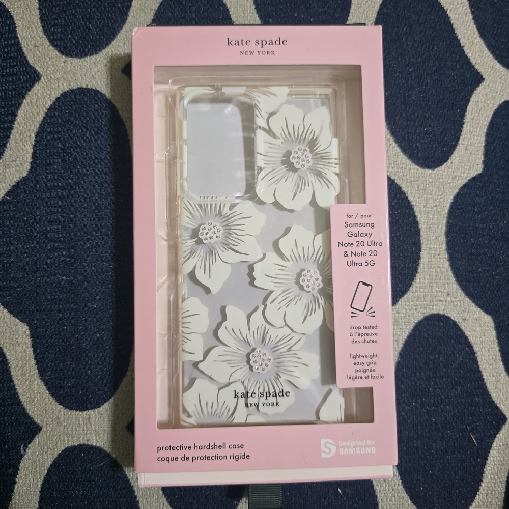 kate spade White Floral Case for Samsung Galaxy Note 20 Ultra